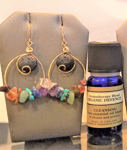 Chakra Aromatherapy Earrings